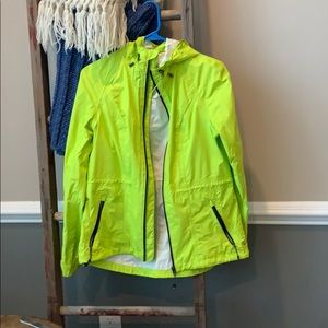 Hooded rain jacket and windbreaker